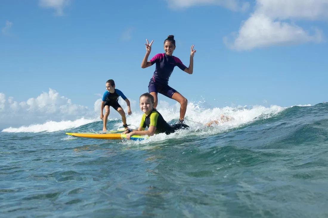Combinaison Surf Shorty 100 Néoprène 1,5mm enfant