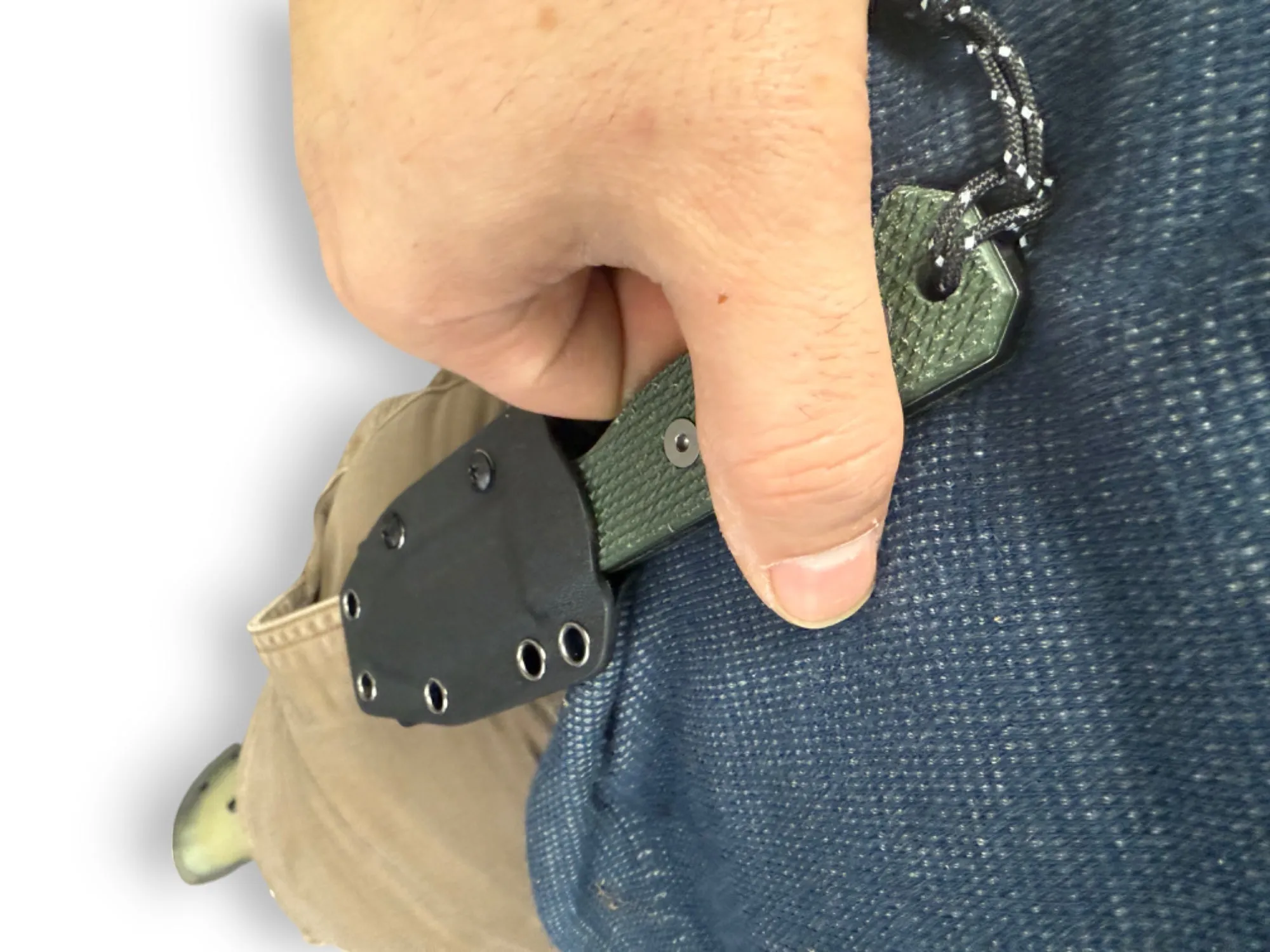 Compact R4A - Ready 4 Action Knife / D2 Fixed Blade ( MICARTA Scales ) 🔥 Coming Soon! 🔥