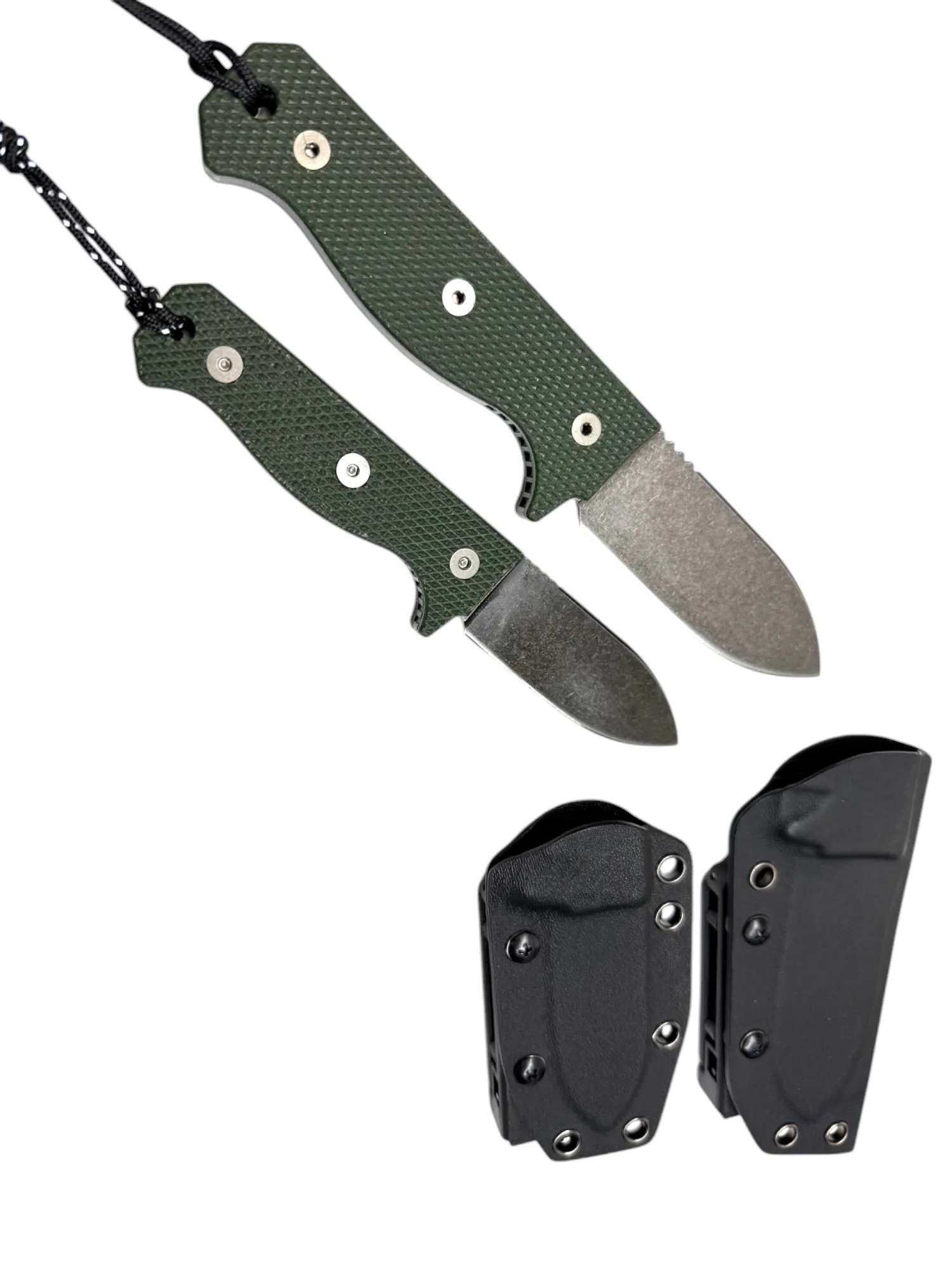 Compact R4A - Ready 4 Action Knife / D2 Fixed Blade ( MICARTA Scales ) 🔥 Coming Soon! 🔥