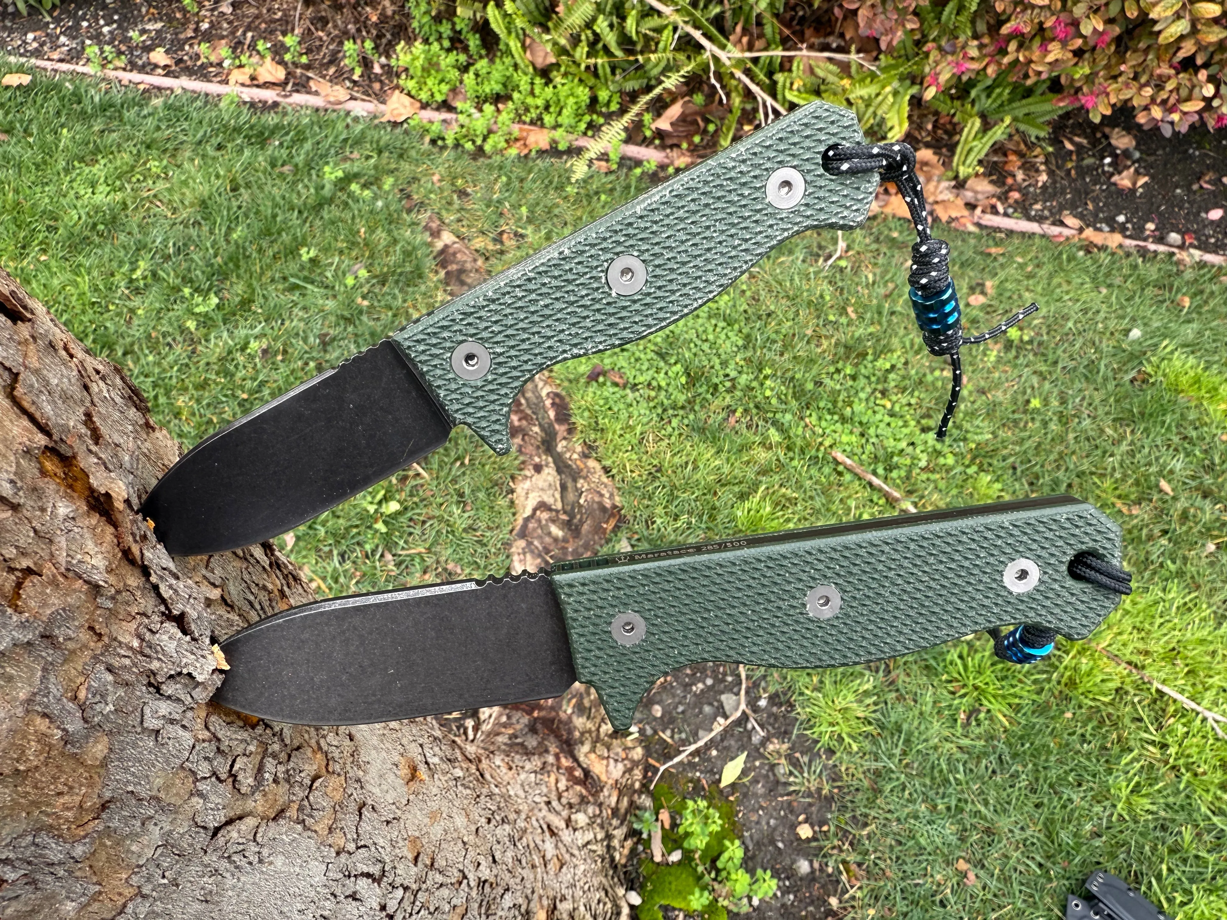 Compact R4A - Ready 4 Action Knife / D2 Fixed Blade ( MICARTA Scales ) 🔥 Coming Soon! 🔥