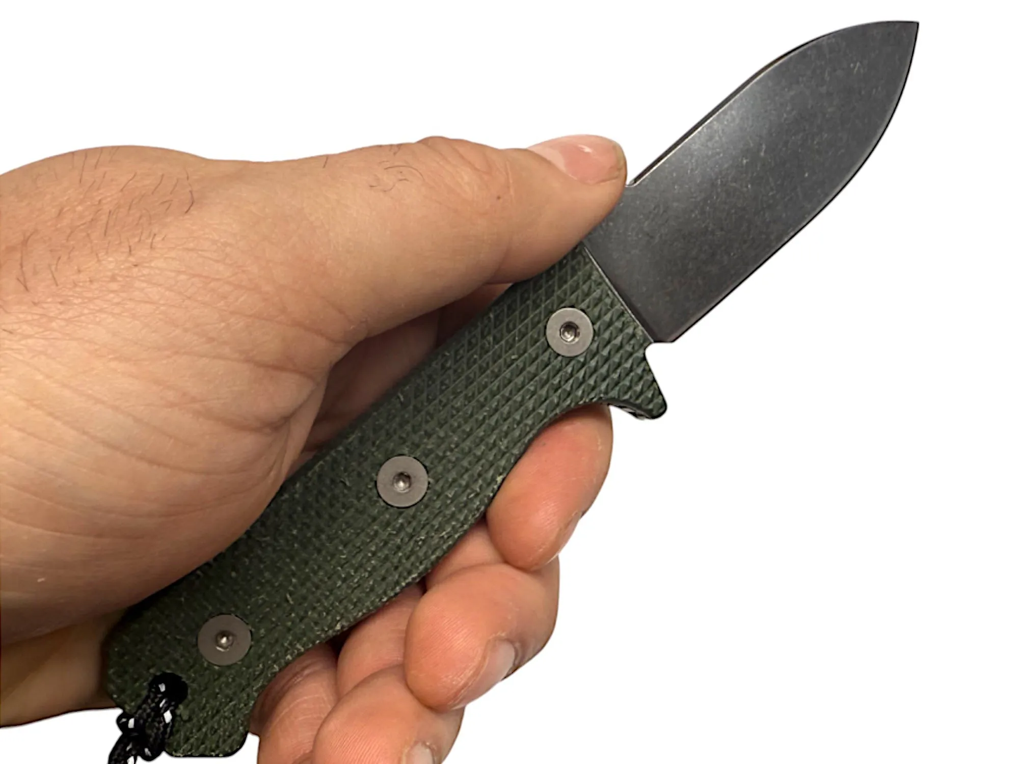 Compact R4A - Ready 4 Action Knife / D2 Fixed Blade ( MICARTA Scales ) 🔥 Coming Soon! 🔥