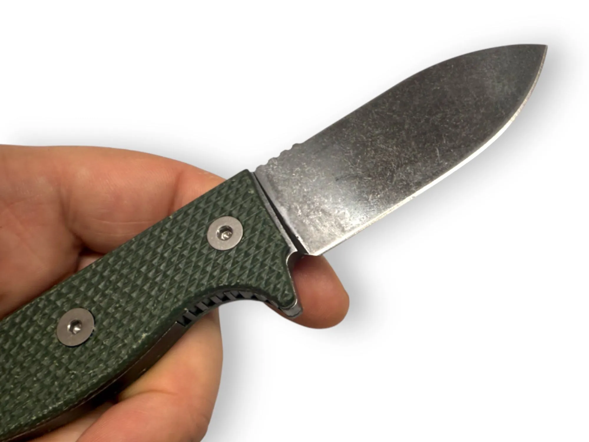 Compact R4A - Ready 4 Action Knife / D2 Fixed Blade ( MICARTA Scales ) 🔥 Coming Soon! 🔥