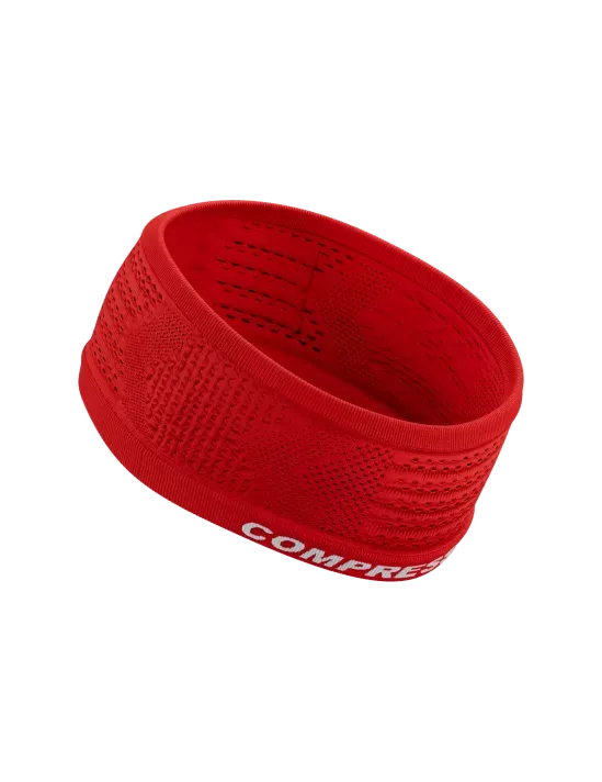 Compressport Unisex's Headband On/Off - Red