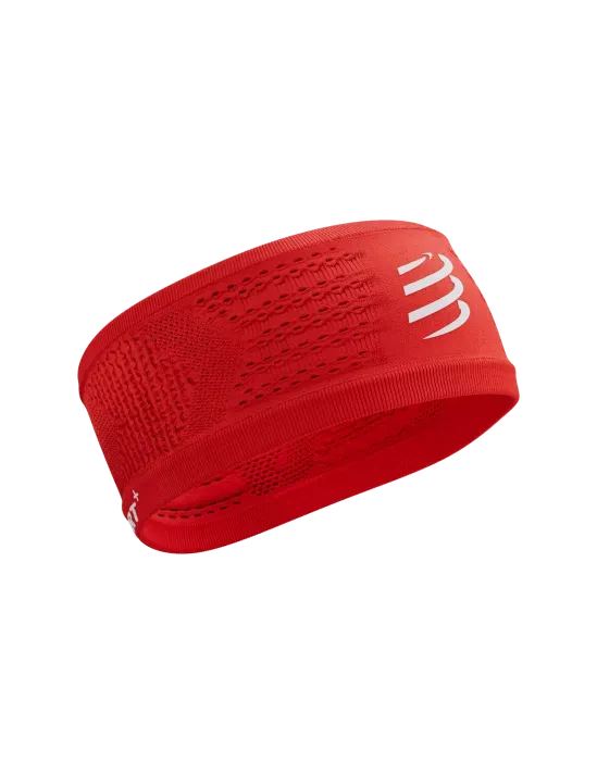 Compressport Unisex's Headband On/Off - Red