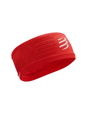 Compressport Unisex's Headband On/Off - Red