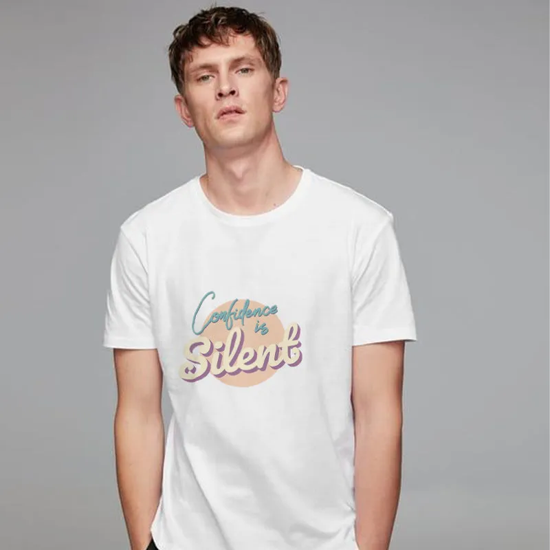 CONFIDENCE IS SILENT Cotton Tee