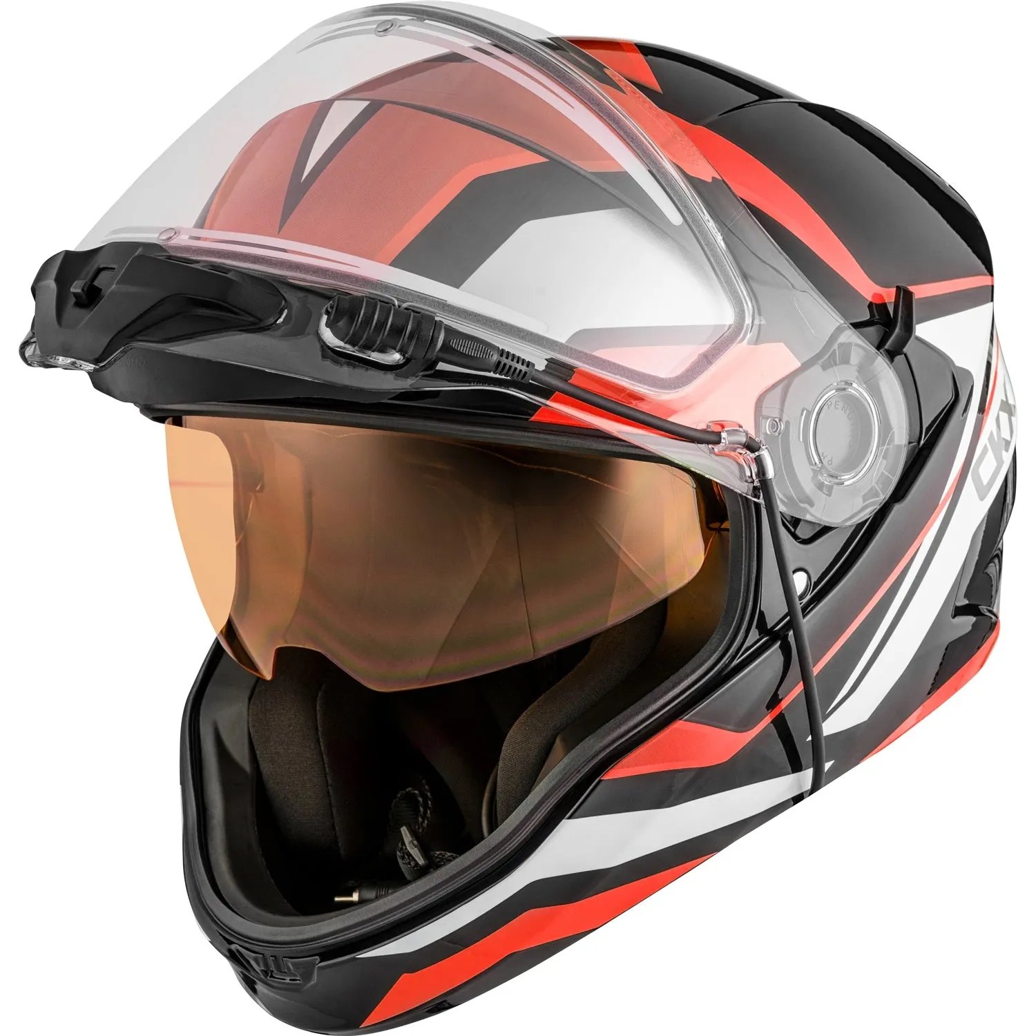 CONTACT KNIGHT HELMET - ELECTRIC DOUBLE LENS