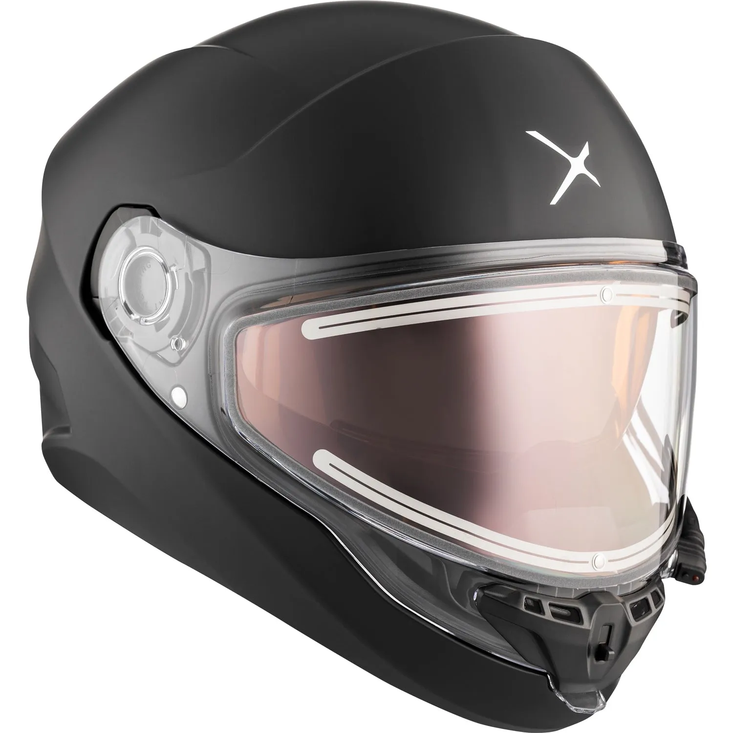 CONTACT SOLID HELMET - ELECTRIC DOUBLE LENS