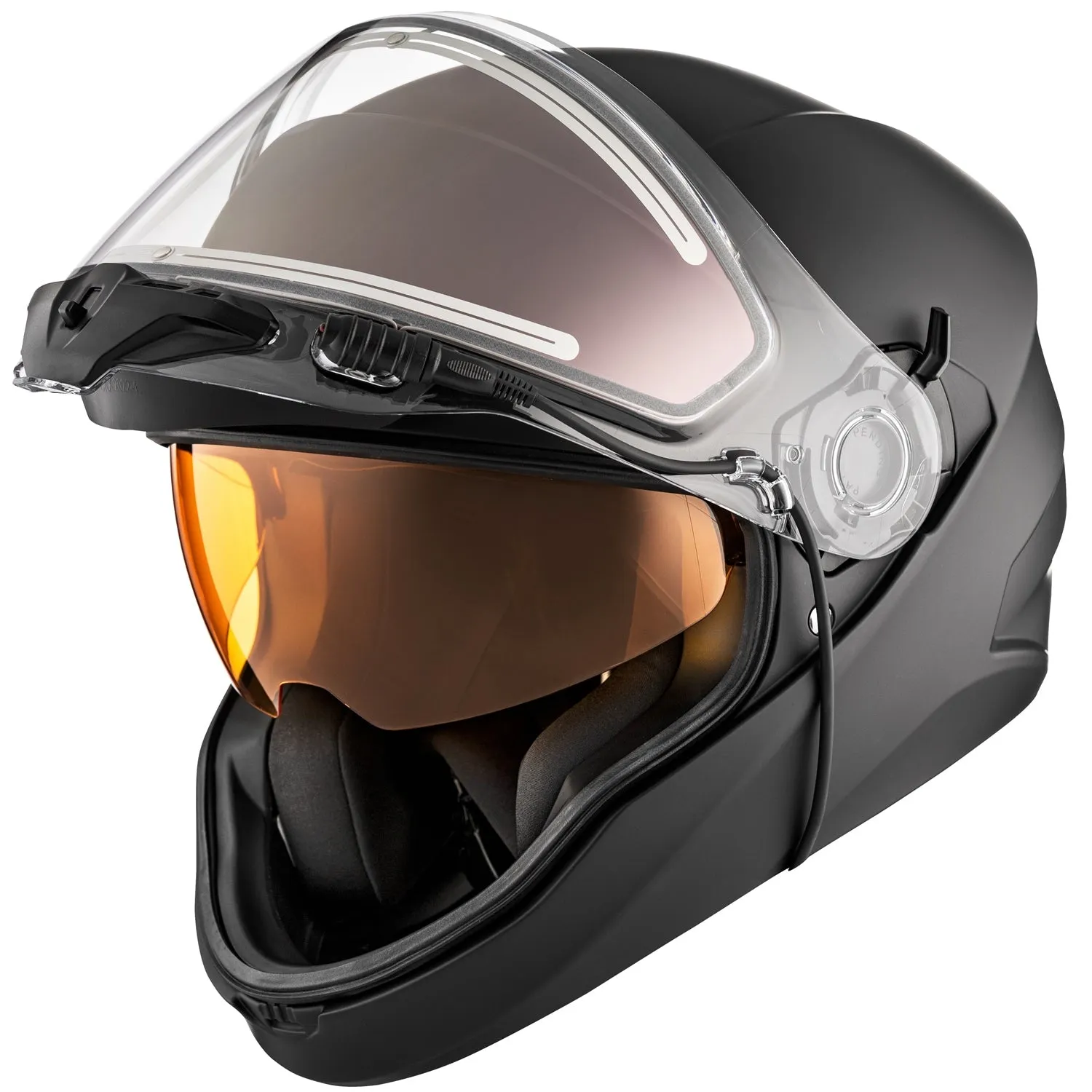 CONTACT SOLID HELMET - ELECTRIC DOUBLE LENS