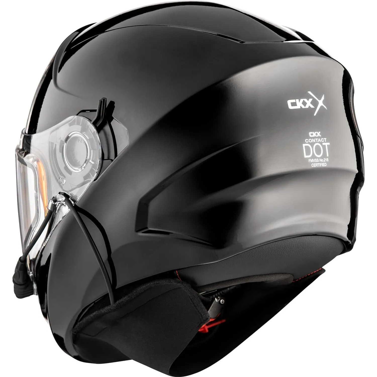 CONTACT SOLID HELMET - ELECTRIC DOUBLE LENS