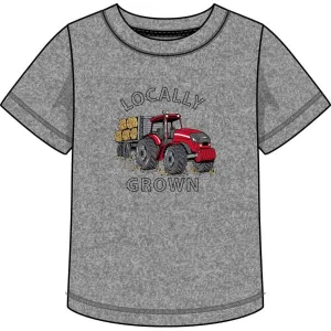 CR Sports Grey Locally Grown Tractor Tee