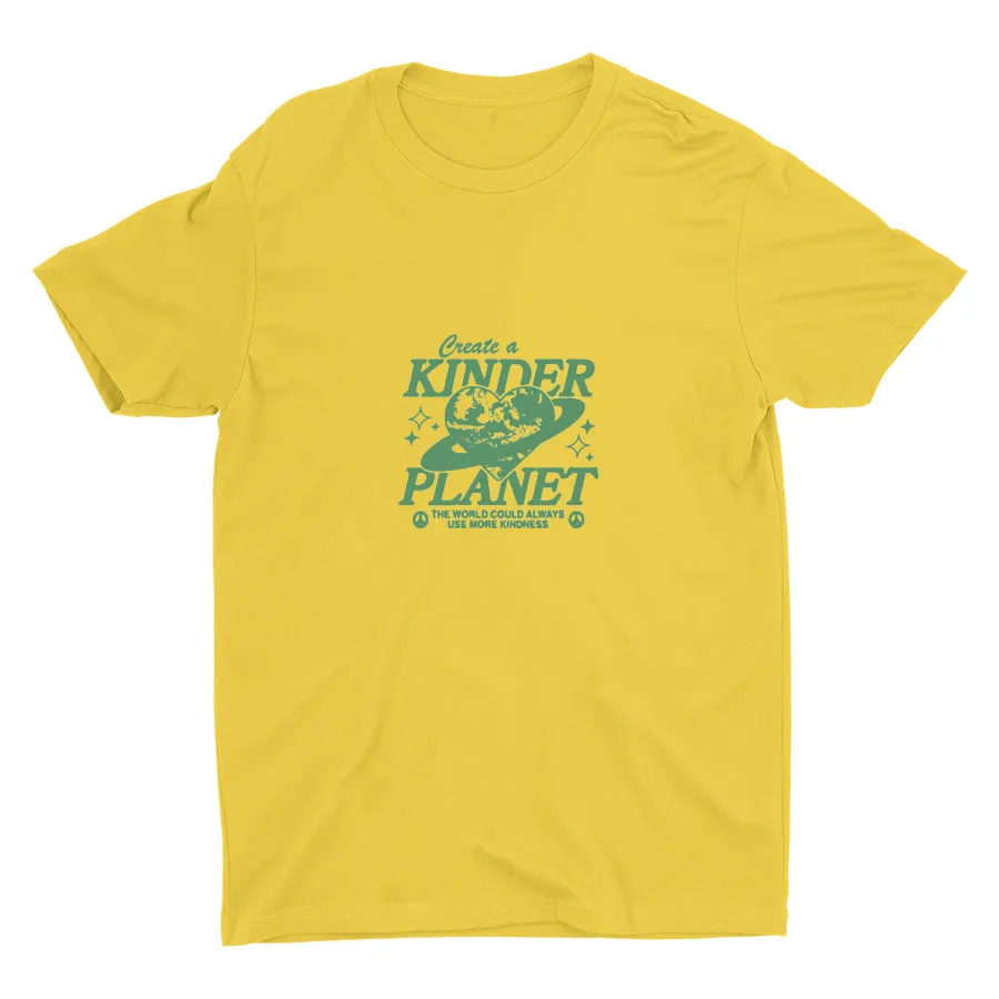 CREATE A KINDER PLANET Cotton Tee