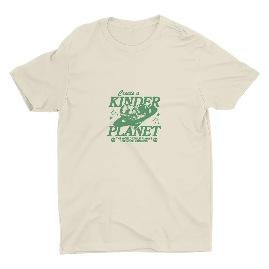 CREATE A KINDER PLANET Cotton Tee