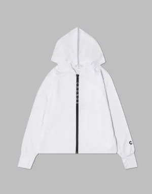 CRONOS WOMEN OUTDOOR UV CUT HOODIE【WHITE】