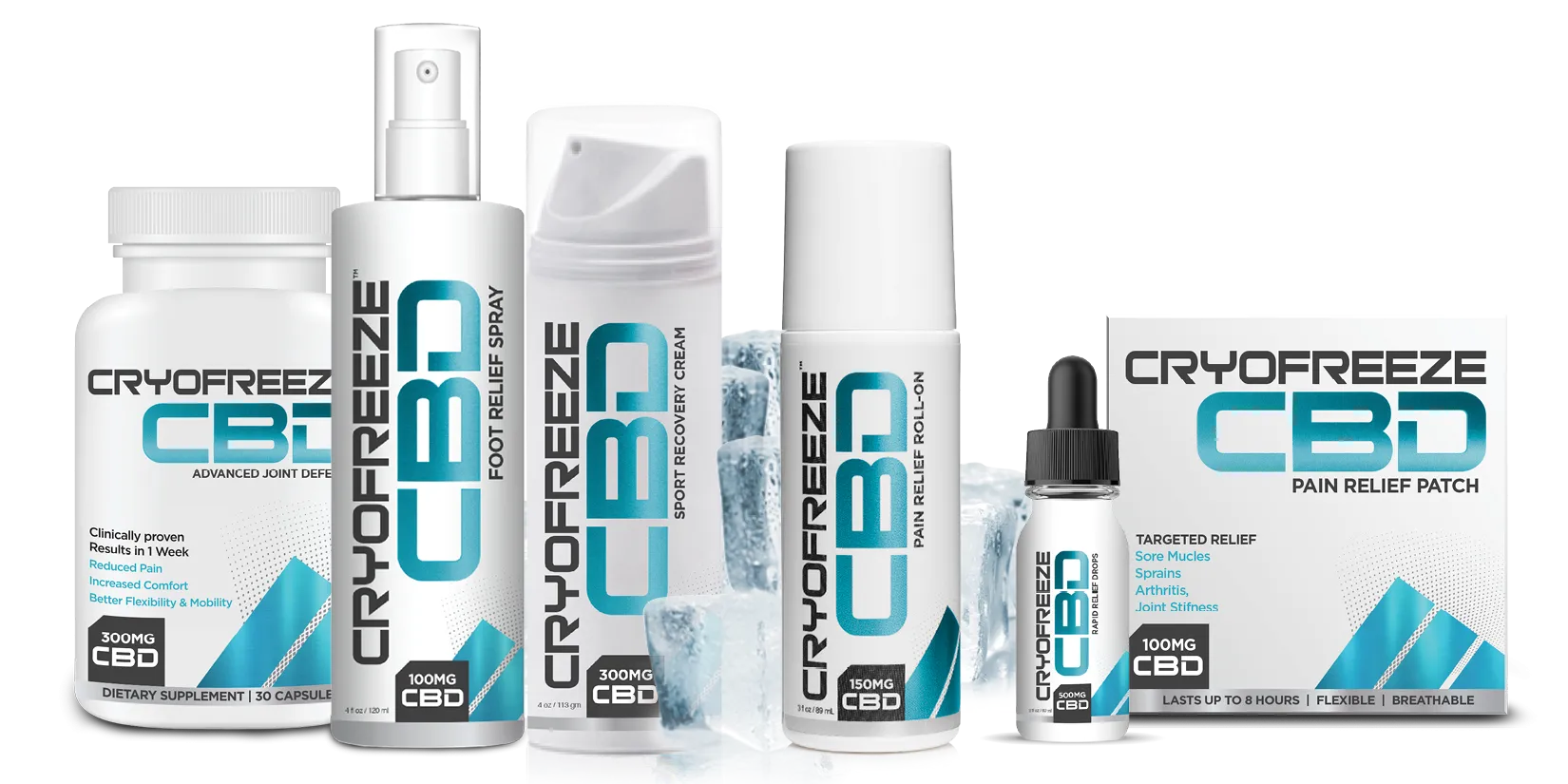 CryoFreeze CBD Advanced Joint Defense Display Unit