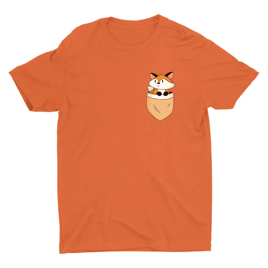 Cute Fox Printed T-shirt