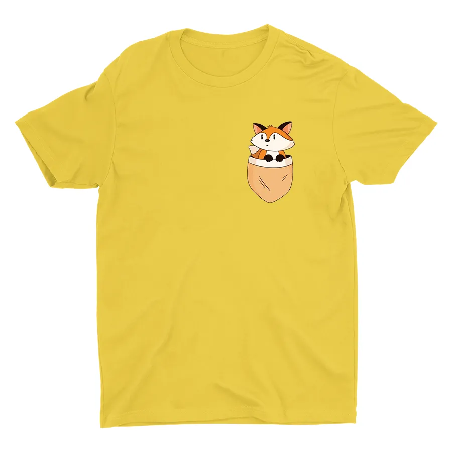 Cute Fox Printed T-shirt