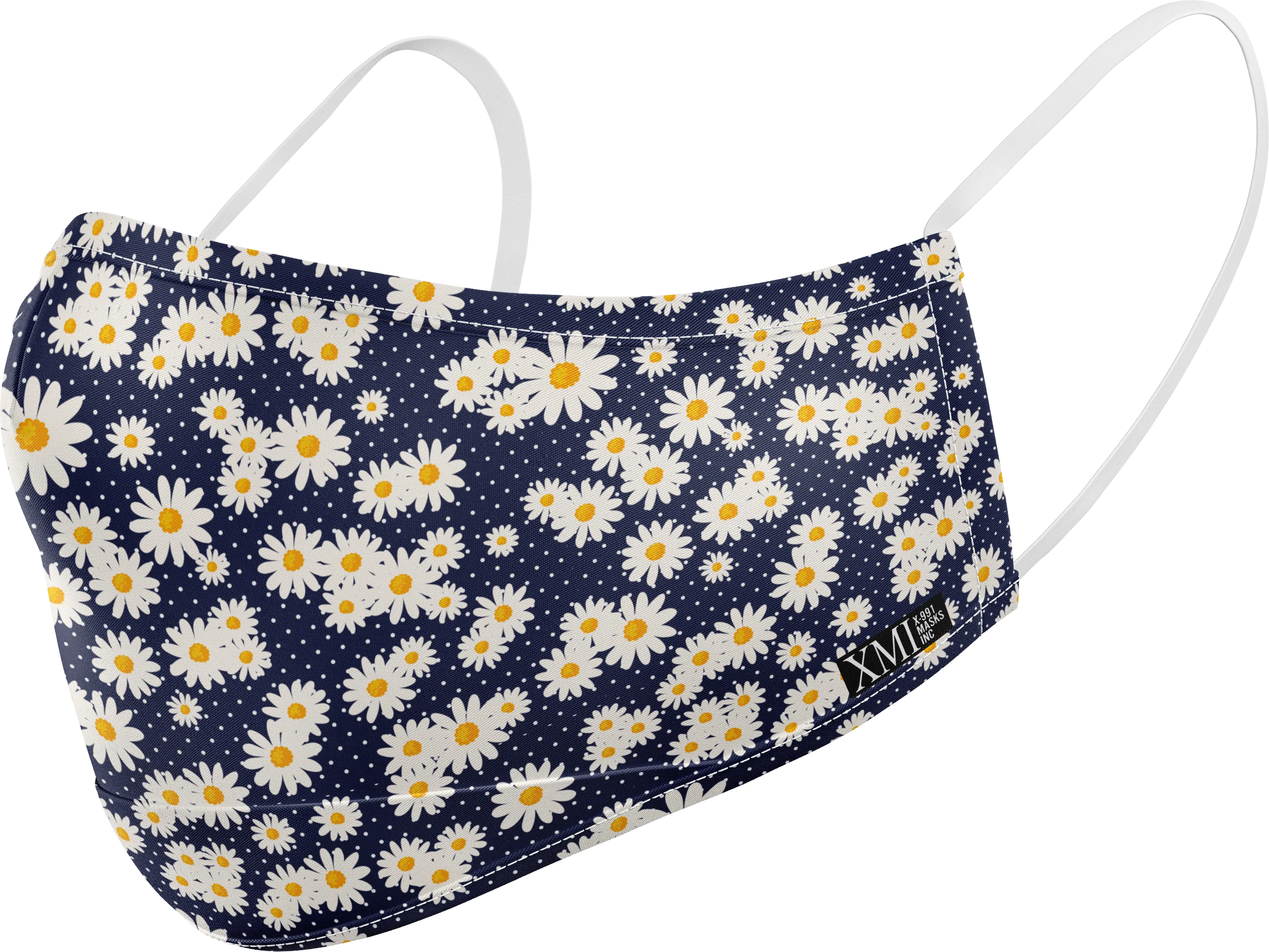 Daisy Floral printed mask for Kids