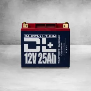 DAKOTA LITHIUM  12V 25AH 300CCA BATTERY