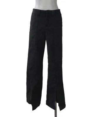 Dark Grey Slit Pants