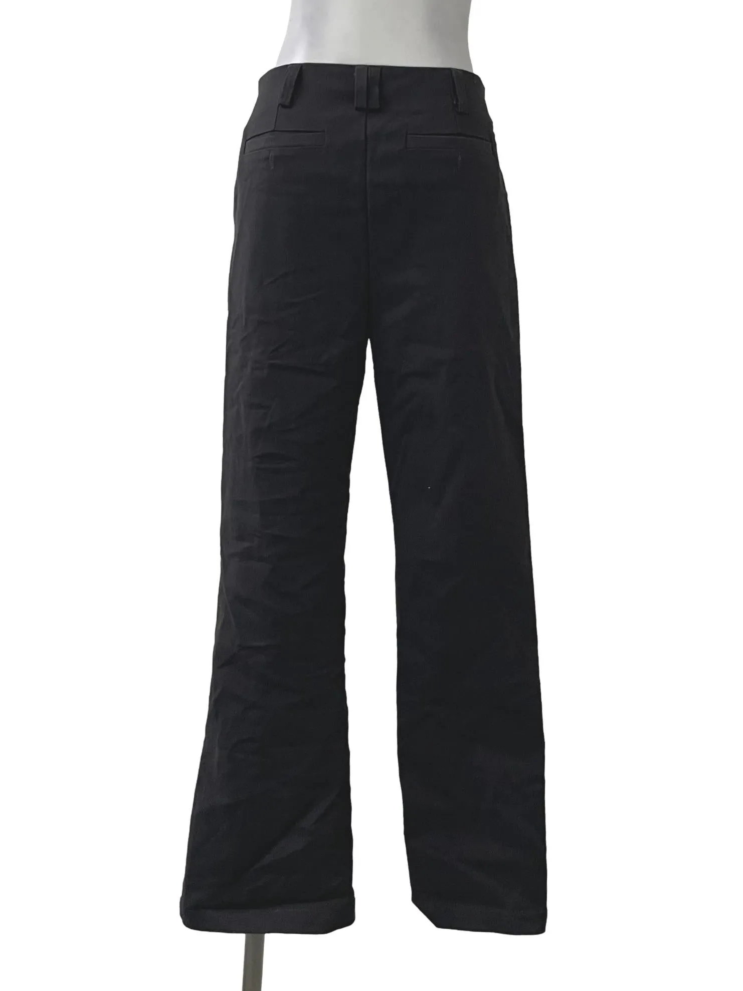 Dark Grey Slit Pants