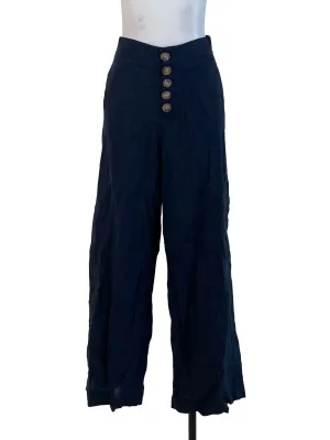 Dark Stone Blue Straight Pants TEM