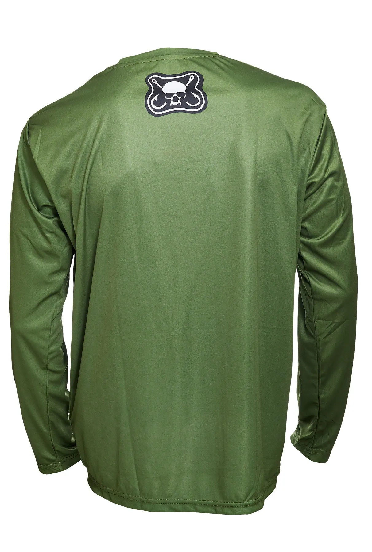 Dead Fish Hook Patch Long Sleeve Tee