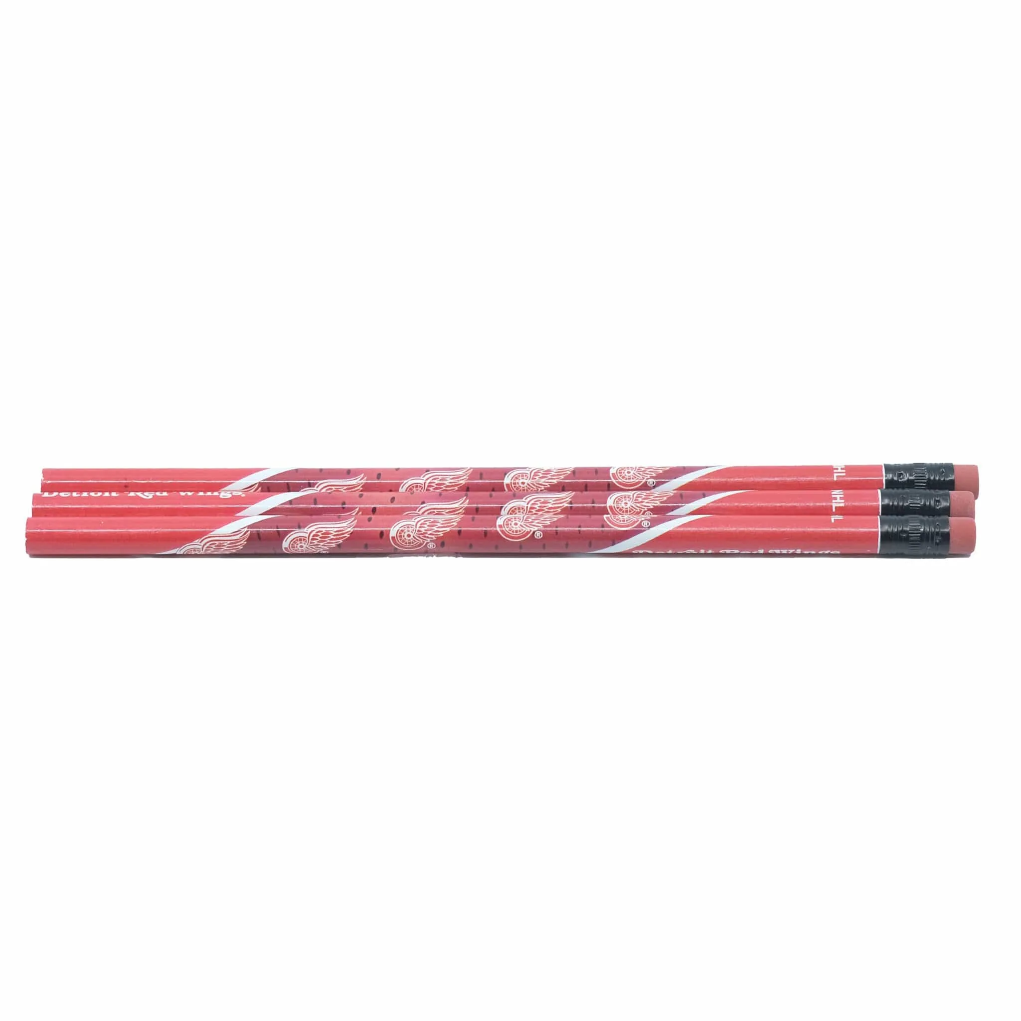Detroit Red Wings Sports Vault NHL Pencils (3 Pack)