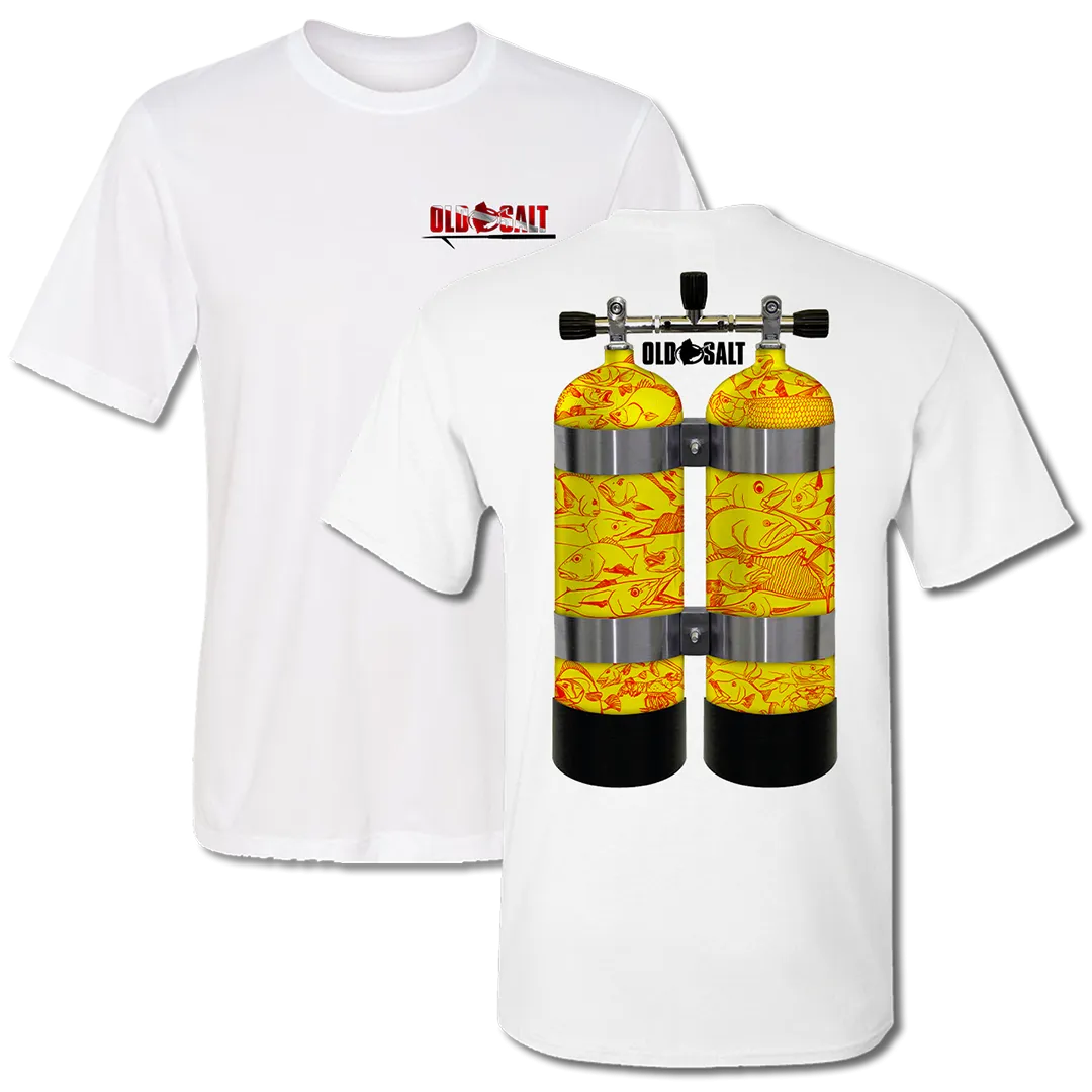 Diver Tanks Short Sleeve - Performance - Fishing Tournament T-Shirt