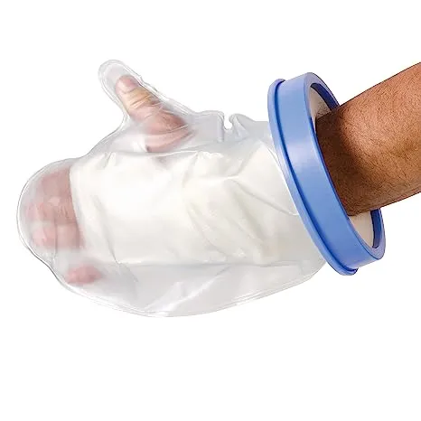 DMI Waterproof Cast Cover, Fits Adult Hand and Wrist up to 12 Inches in Length - CLEARANCE