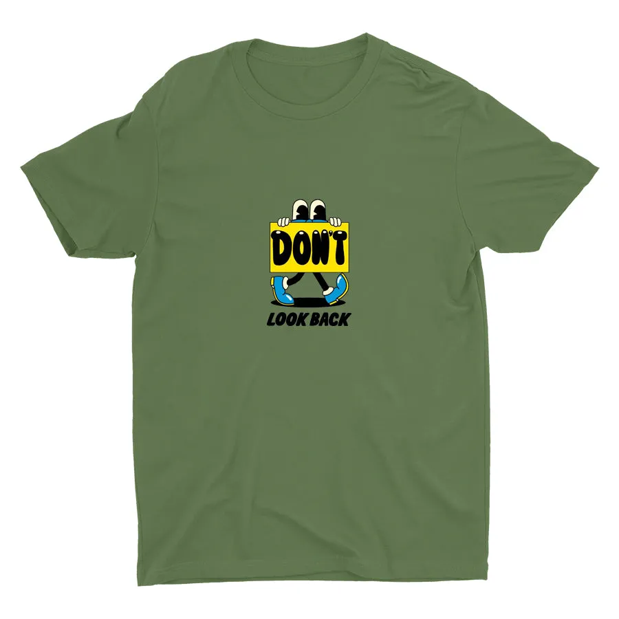 DON′T LOOK BACK Cotton Tee