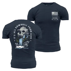 Downhill T-Shirt - Midnight Navy