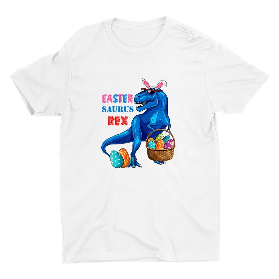 Easter Saurus Ray Cotton Tee