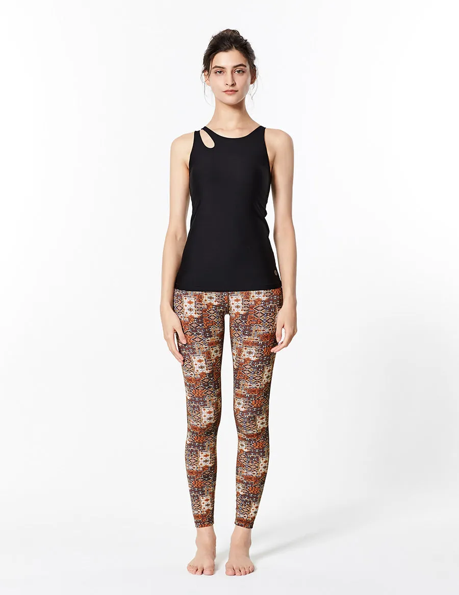 easyoga LA-VEDA Aura Pearcut Tank - L1 Black