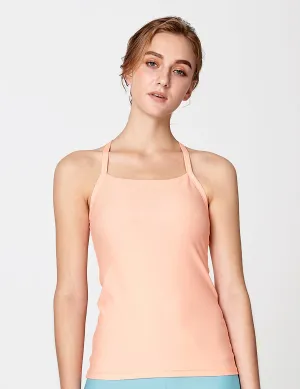 easyoga LA-VEDA Equil Tank - R19 Pink Cream