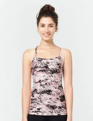 easyoga LA-VEDA Freedom Tank13 - FC5 Mottled Pink