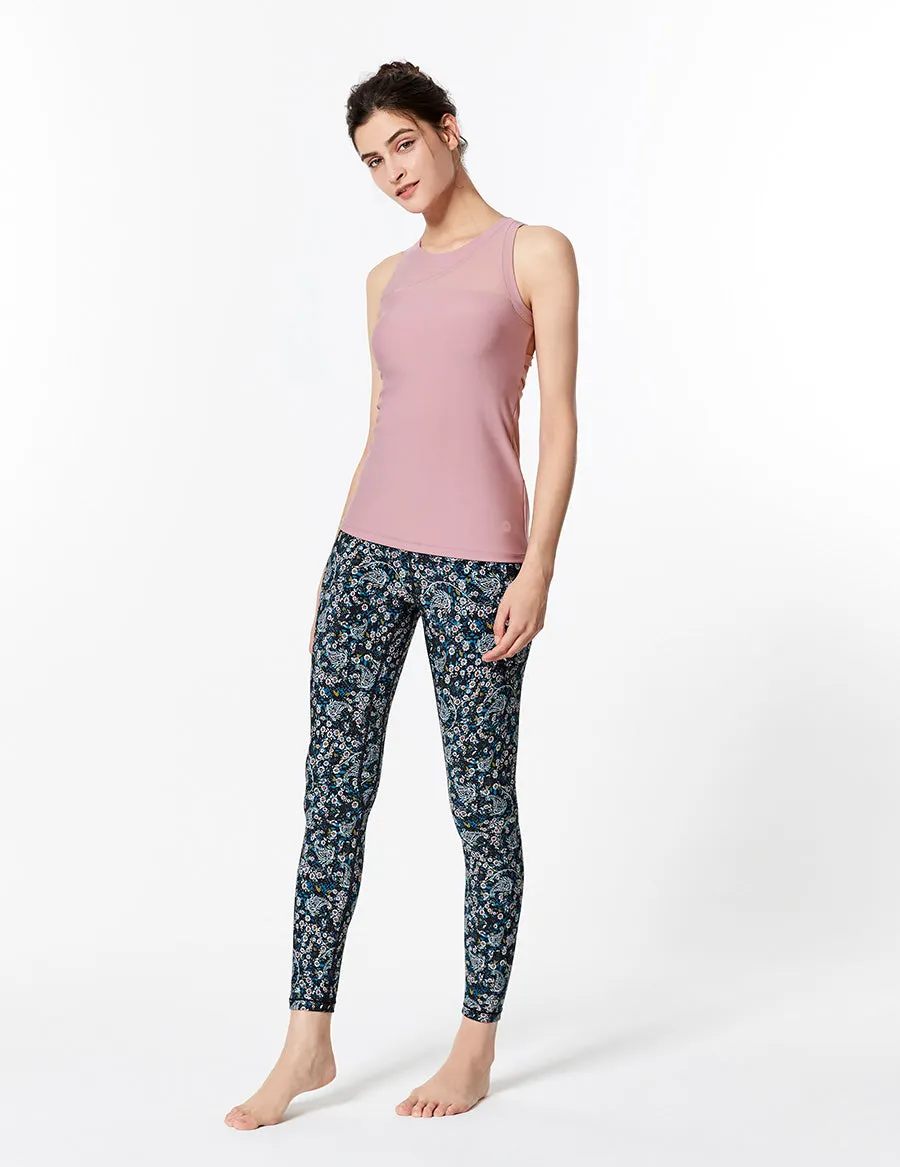 easyoga LA-VEDA Look Me Up Tank1 - P14 Dusty Rose Purple