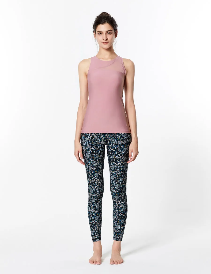 easyoga LA-VEDA Look Me Up Tank1 - P14 Dusty Rose Purple