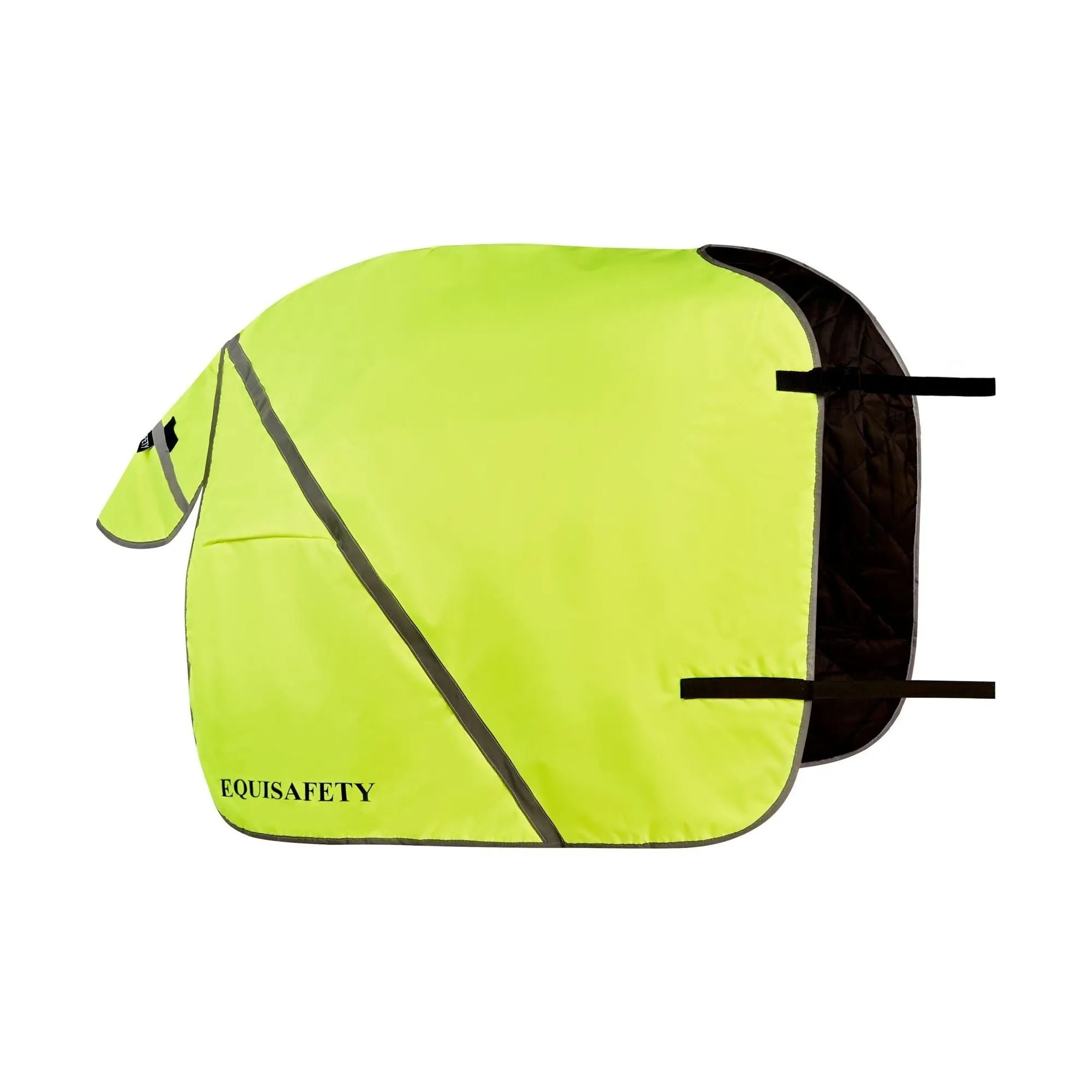 Equisafety Hi Vis Waterproof Quarter Sheet - Yellow