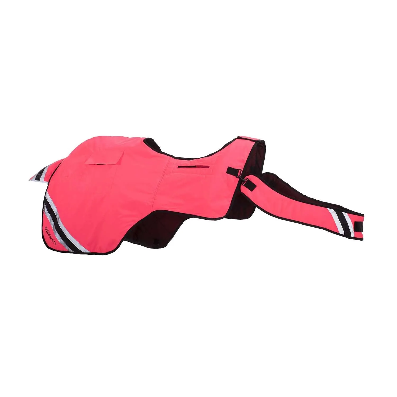 Equisafety Hi-Vis Waterproof Wrap Around Rug