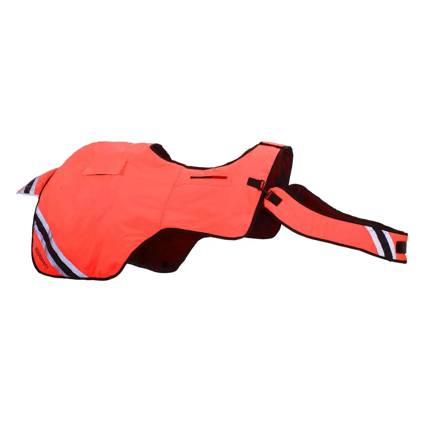 Equisafety Hi-Vis Waterproof Wrap Around Rug