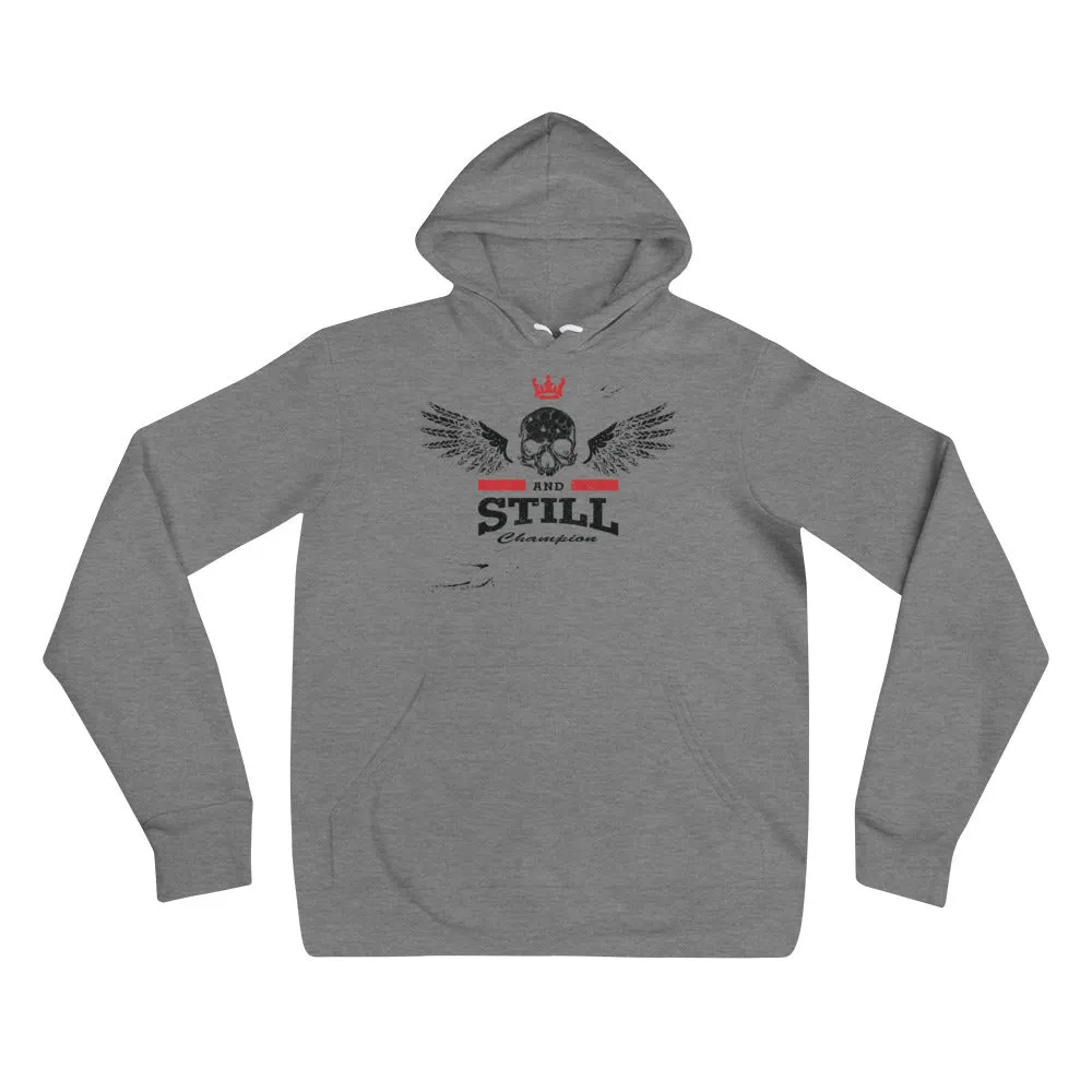 Eternal Champion in dark lettering men's pull-over hoodie