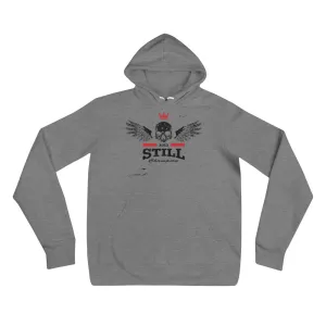 Eternal Champion in dark lettering men's pull-over hoodie
