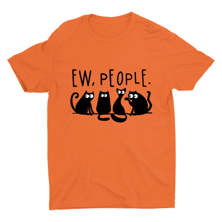 Ew People Cats Cotton Tee