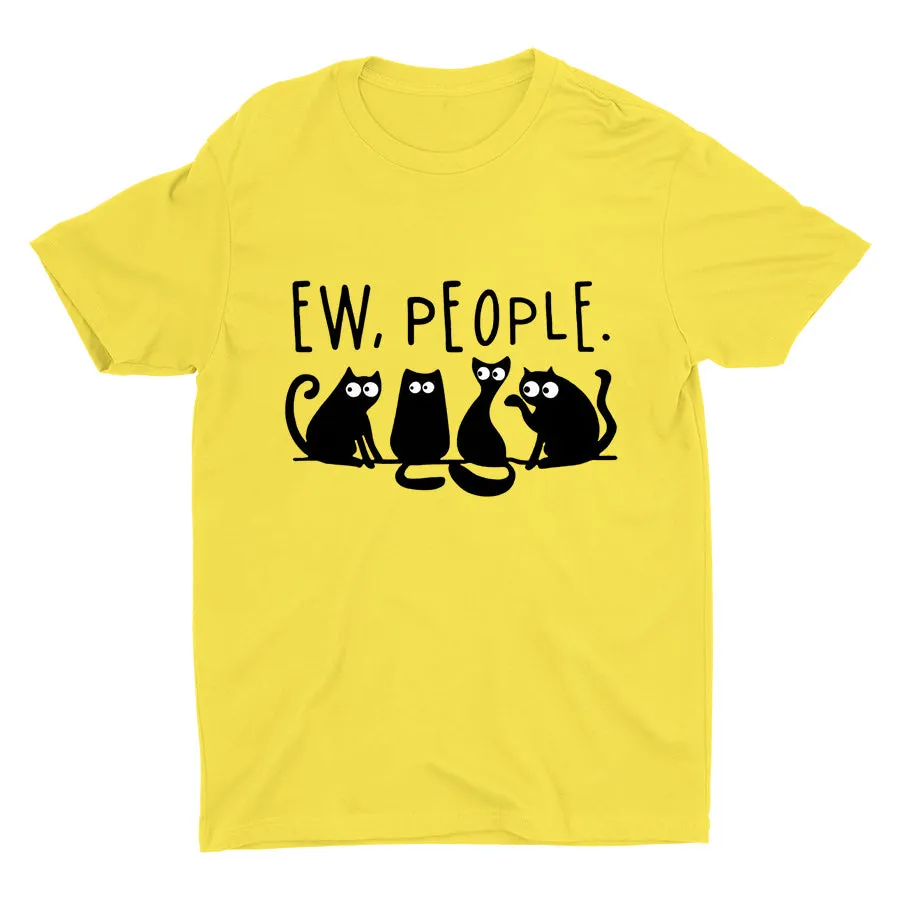 Ew People Cats Cotton Tee