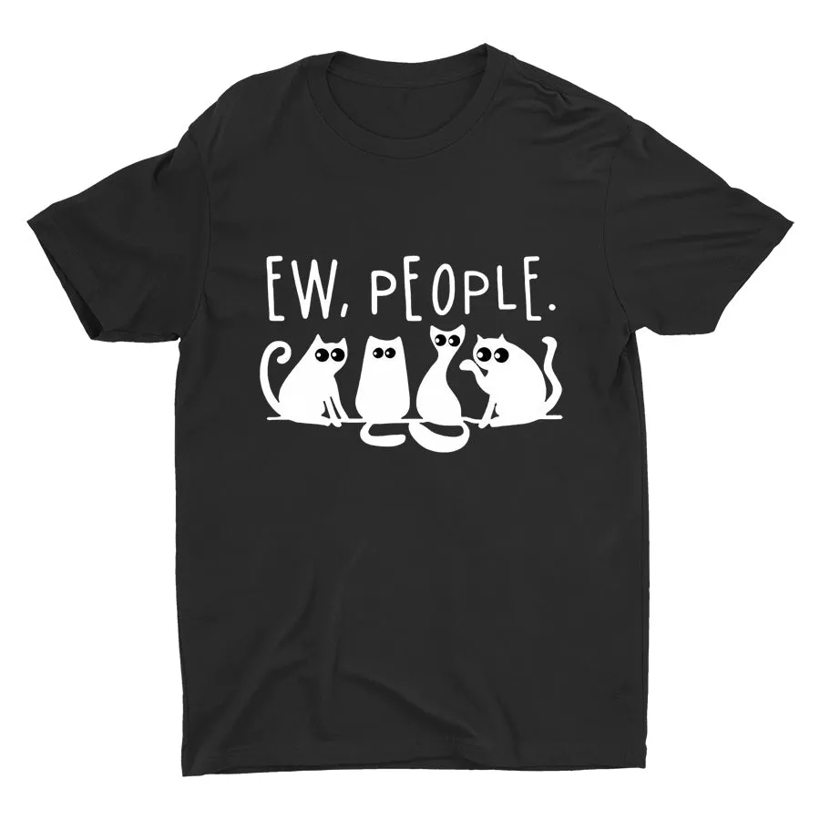 Ew People Cats Cotton Tee