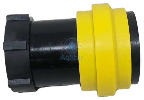 FEMALE DRY POPPET COUPLER, 1" FEMALE NPT THREADS