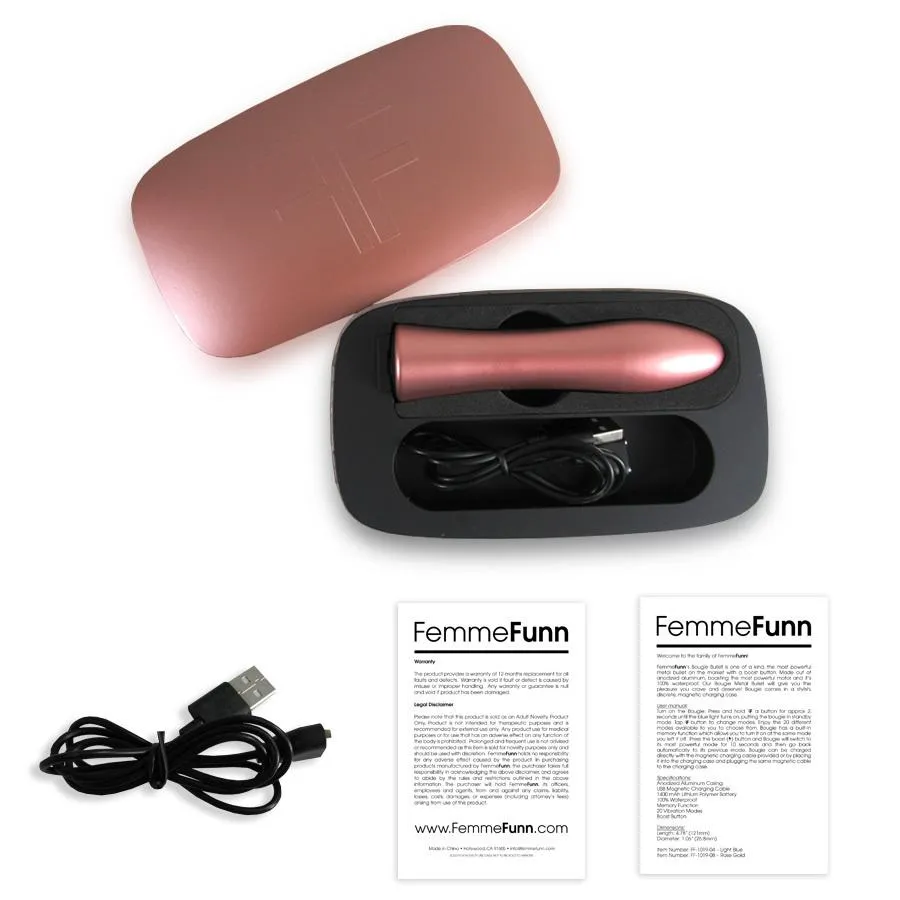 Femme Funn Rechargeable Bougie Bullet