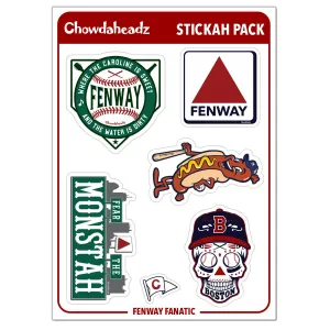 Fenway Fanatic Sticker Pack