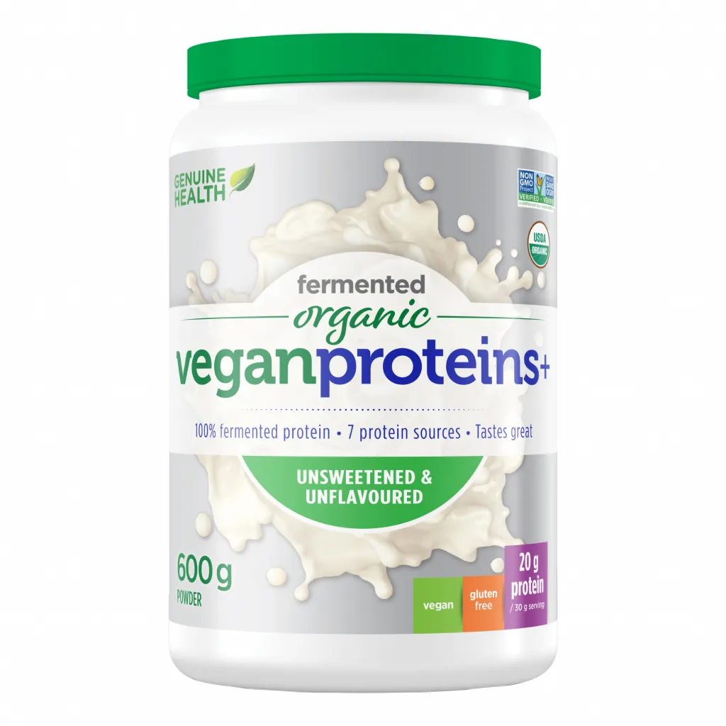 Fermented Org Vegan Protein  Unfl